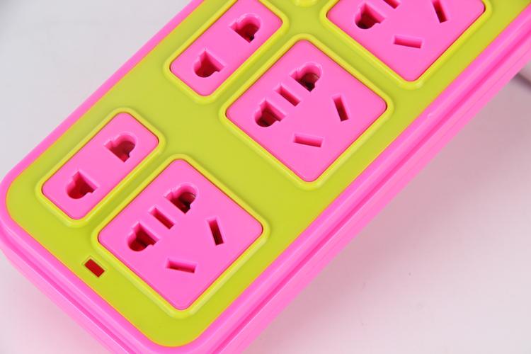 309雪牛安全插排 帶開關(guān)插座地拖線插板 十元店貨源日用百貨批發(fā)